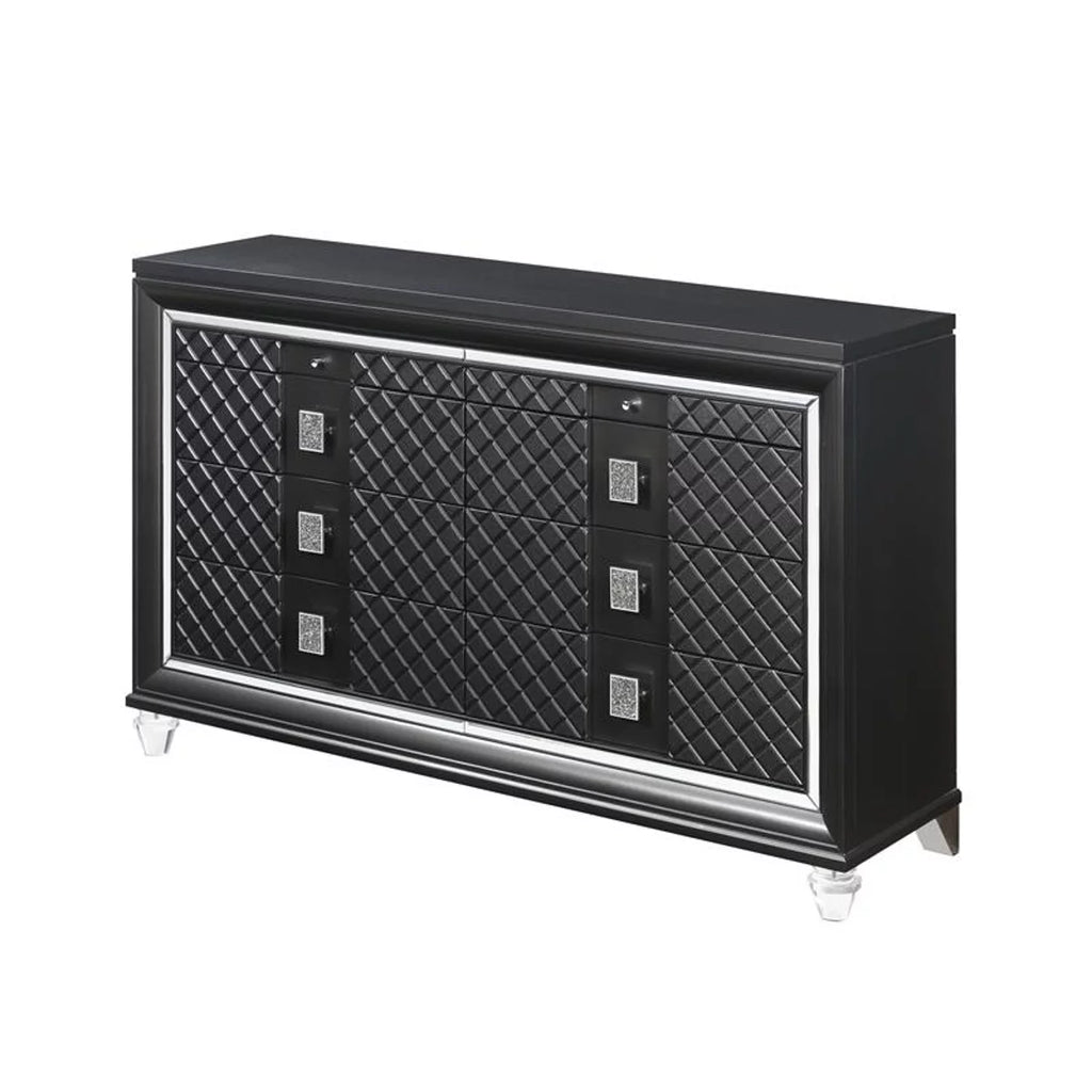 Metallic Gray Dresser I66156