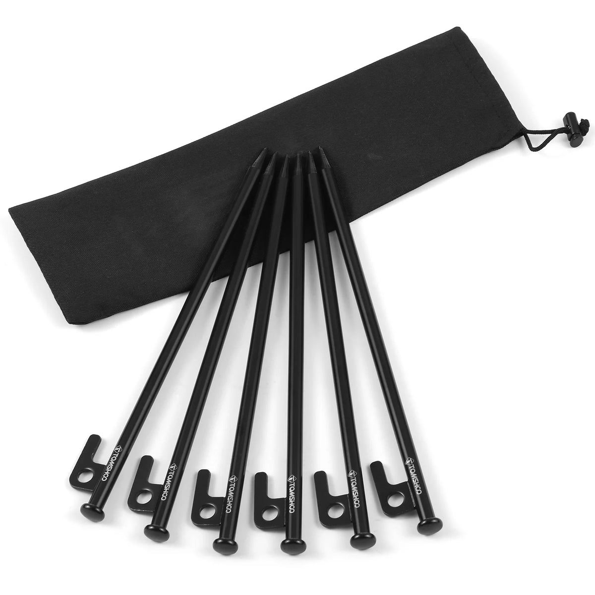 Heavy Duty Steel Tent Pegs 6PCS D8888