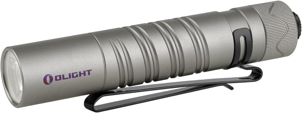 350 Lumens Rechargeable LED Flashlight (Titanium) L972