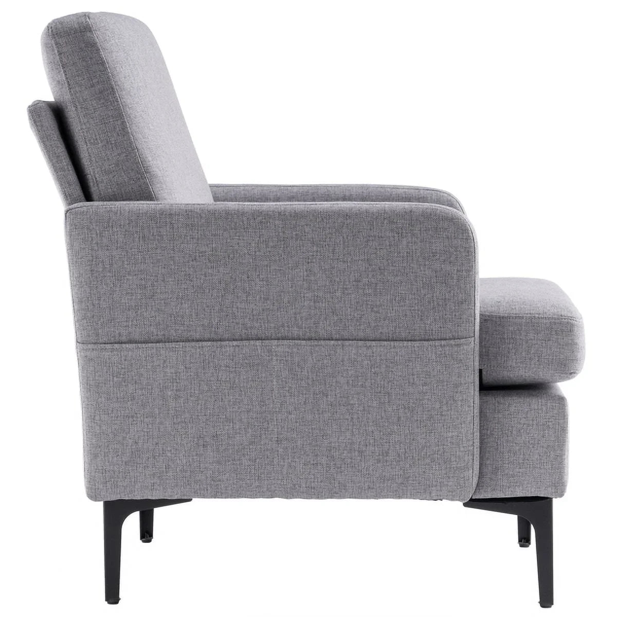 Light Grey Lounge Chair O3349