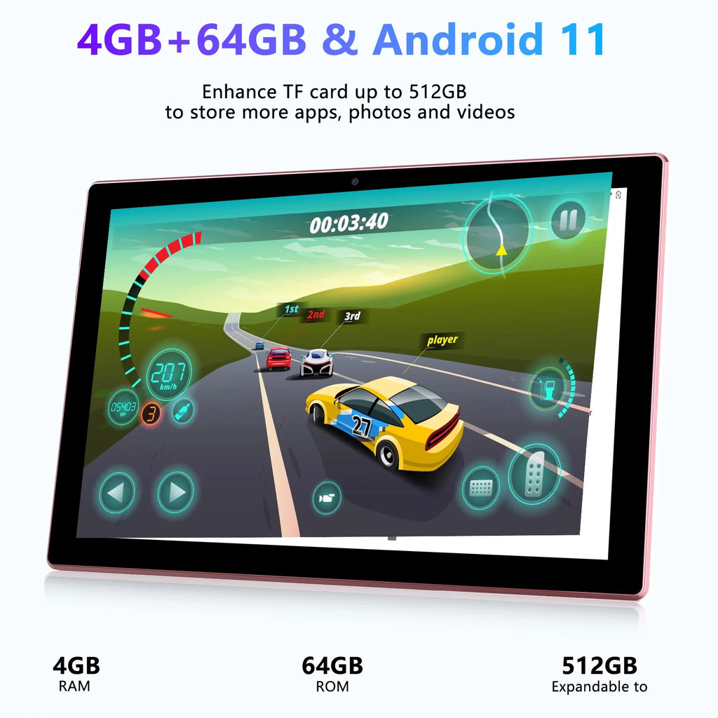 Android 13 Tablet with Keyboard, 10.1 inch 2 in 1 Tablets, 8GB RAM+64GB ROM with Case Mouse Stylus, 1.8GHz Quad Core, 1280*800 HD Touch Screen, 8MP Dual Camera, Wi-Fi, BT Tableta PC C310