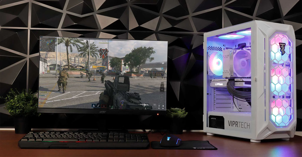 AMD Ryzen 5 5600G RTX 3060 12GB 32GB DDR4 RAM 1TB NVMe SSD Gaming Desktop Computer G561