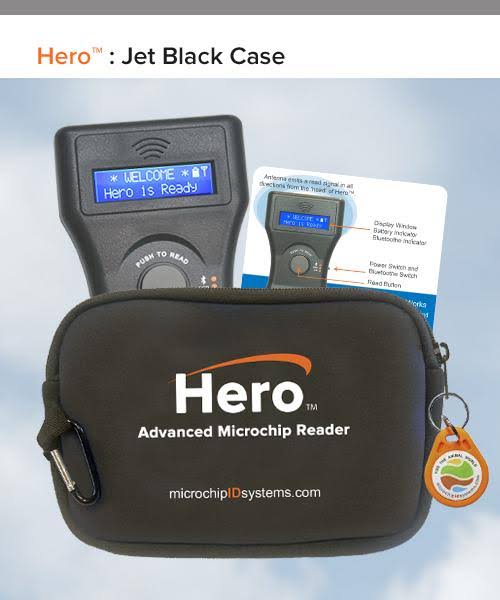 Bluetooth Universal Microchip Reader/Scanner with Black Case G71955
