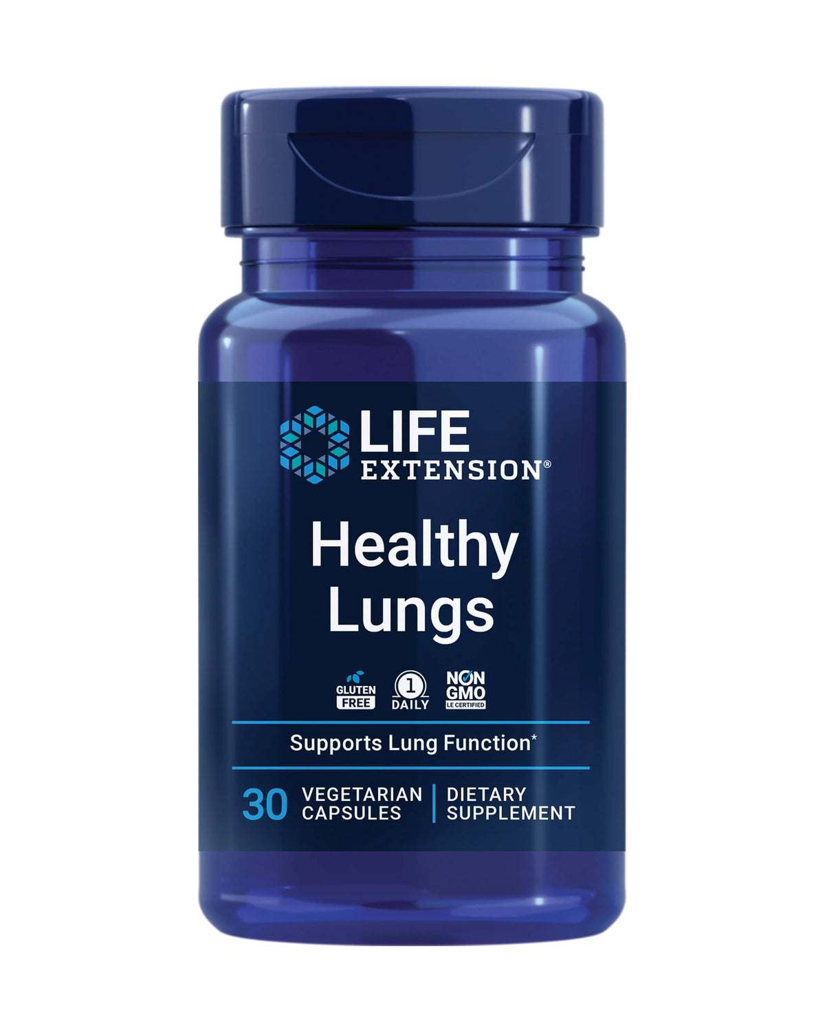 Lung Support Supplement with Boswellia Bael Saffron 30 Vegetarian Capsules T667
