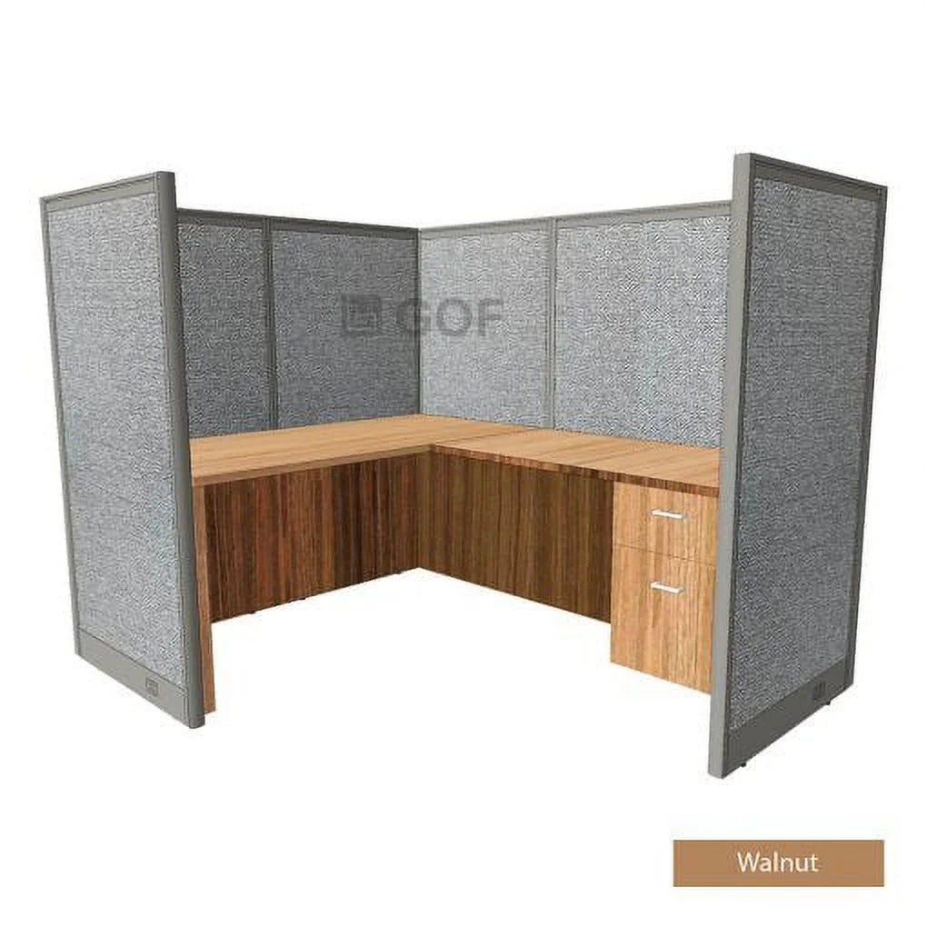 1 Person Workstation Cubicle with Desk Z86647