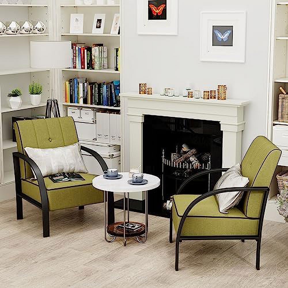 Green Upholstered Accent Chair A410