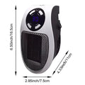 Plug in Wall Space Heater with Digital Timer S9053