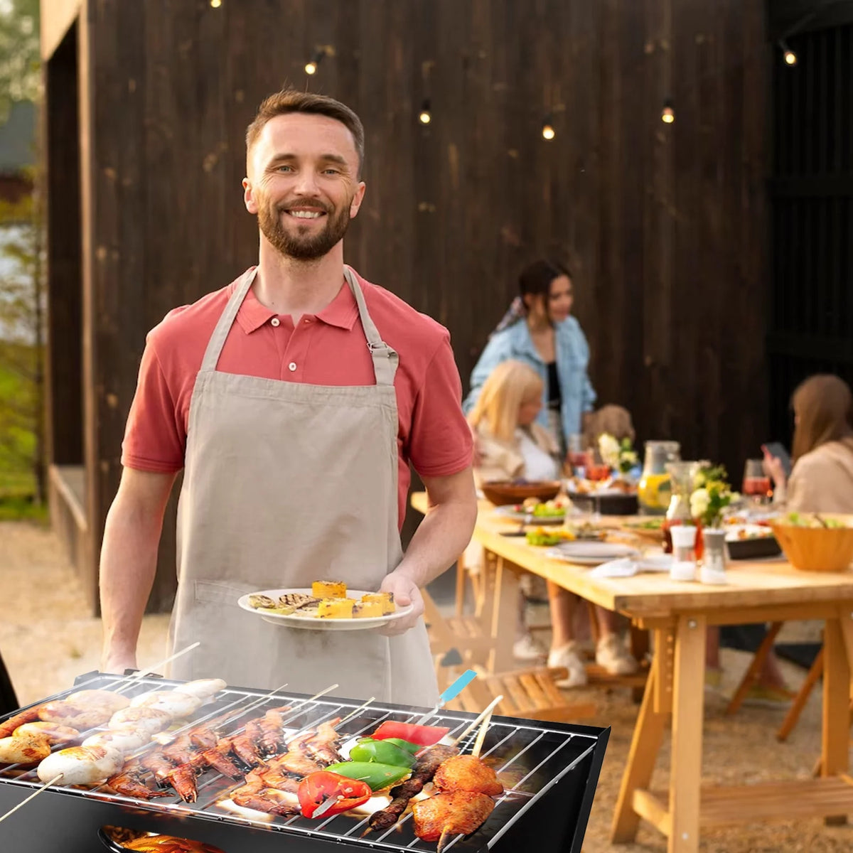 Charcoal BBQ Portable Foldable Grill G39907