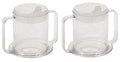 2-Pack Plastic Mug with 2 Lids U6297