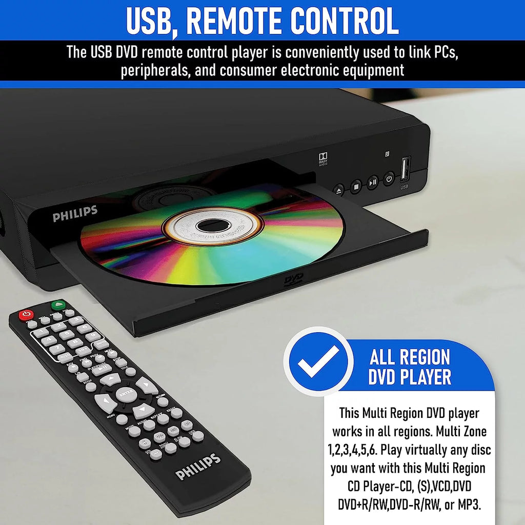 DVD Player 1080p USB B862193