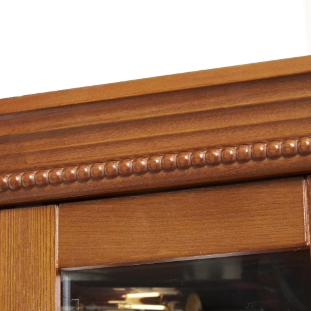Curio Glass Corner Cabinet with Lights R3250