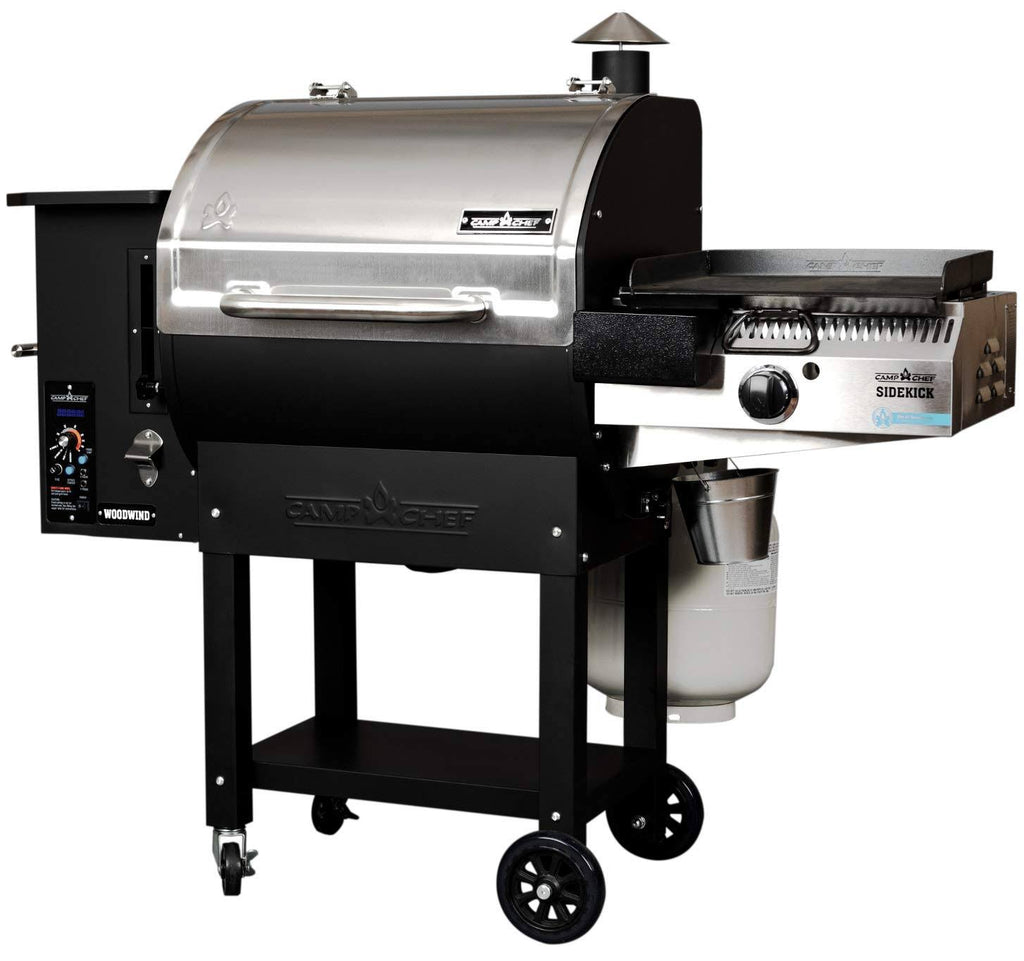 Pellet Grill with Sidekick Stove Griddle Accessory X8968
