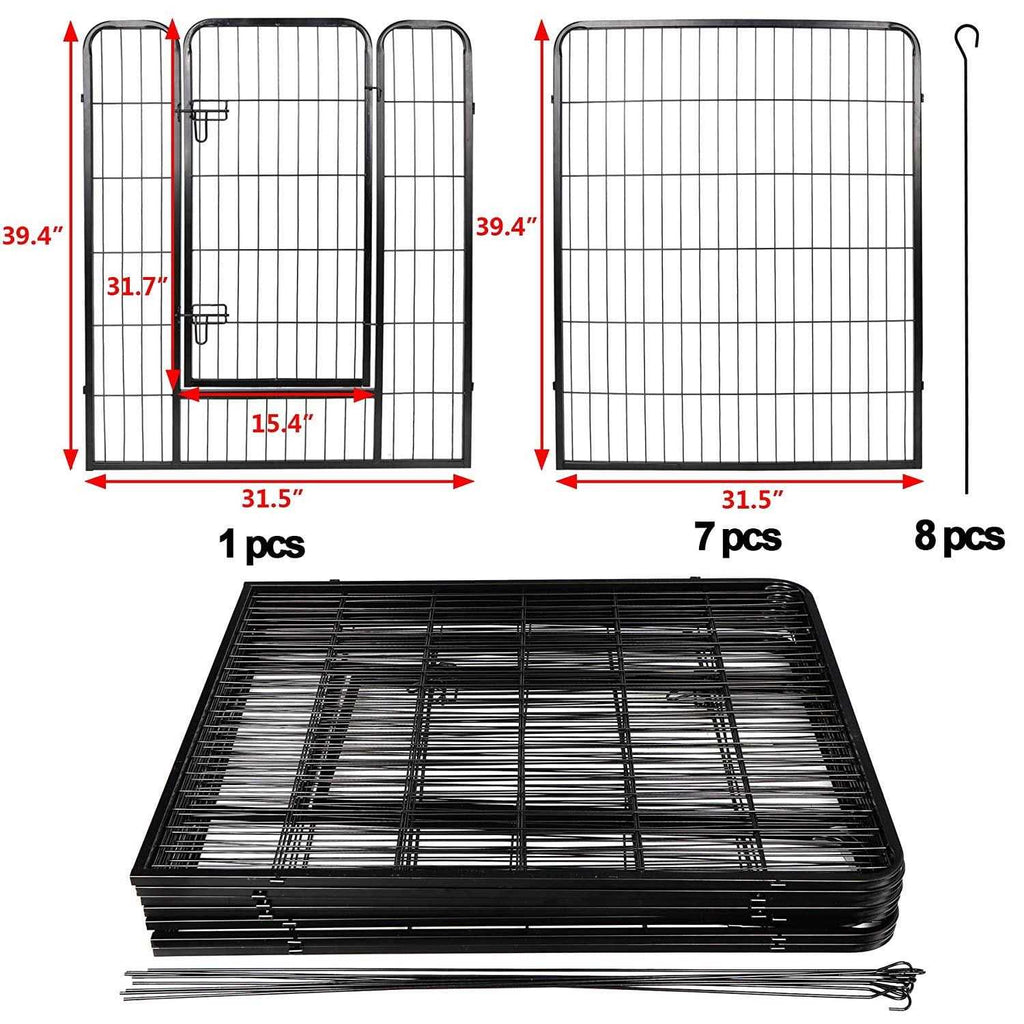 Foldable Metal Exercise Pen & Pet Playpen O598
