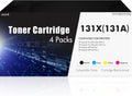 Black Cyan Yellow Magenta Toner Cartridge 4-Pack I67615