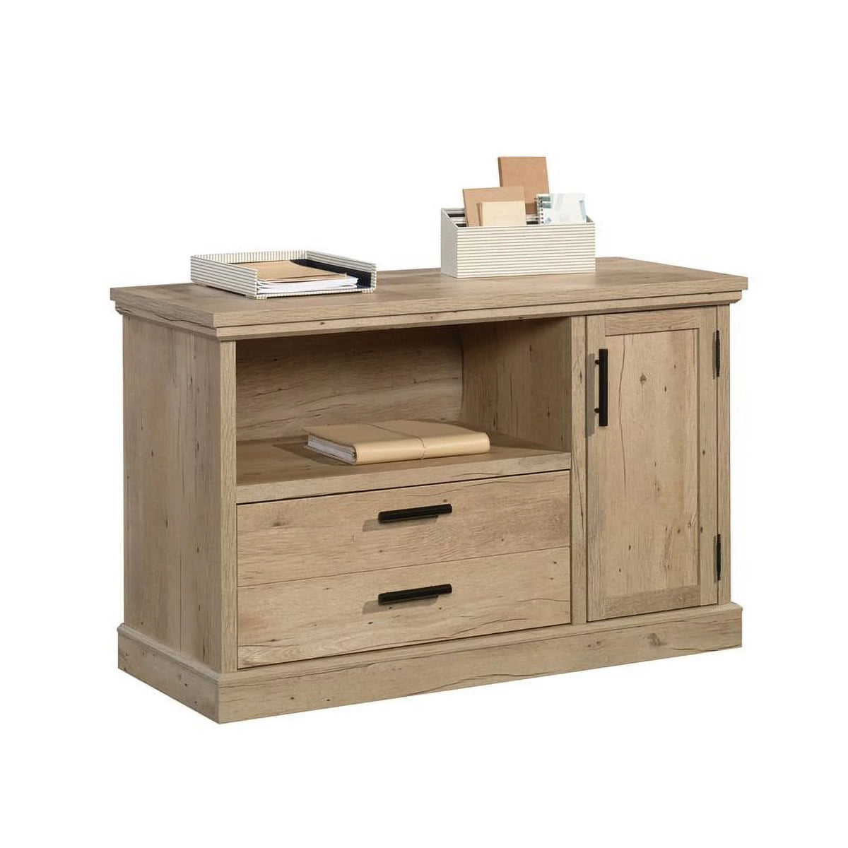 2-Piece Credenza Desk & Filing Cabinet Set B238