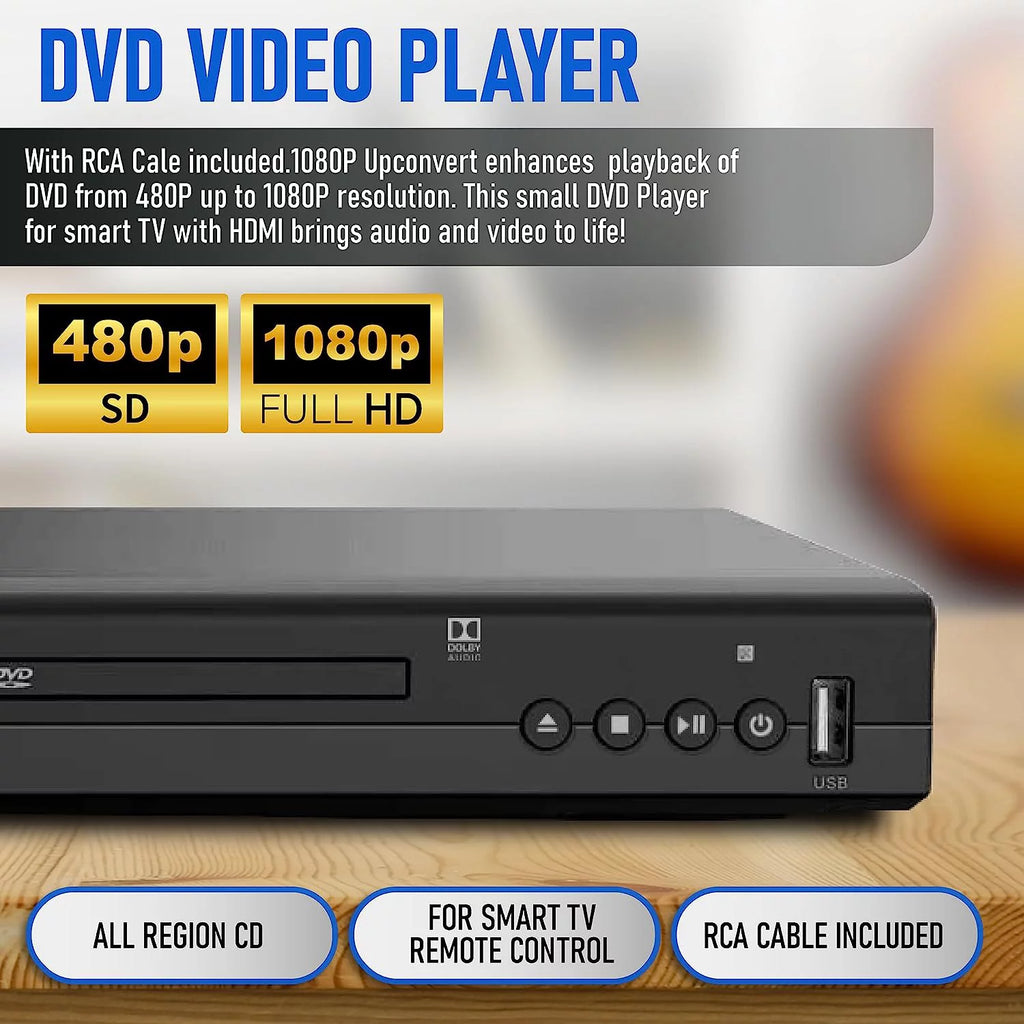 DVD Player 1080p USB B862193