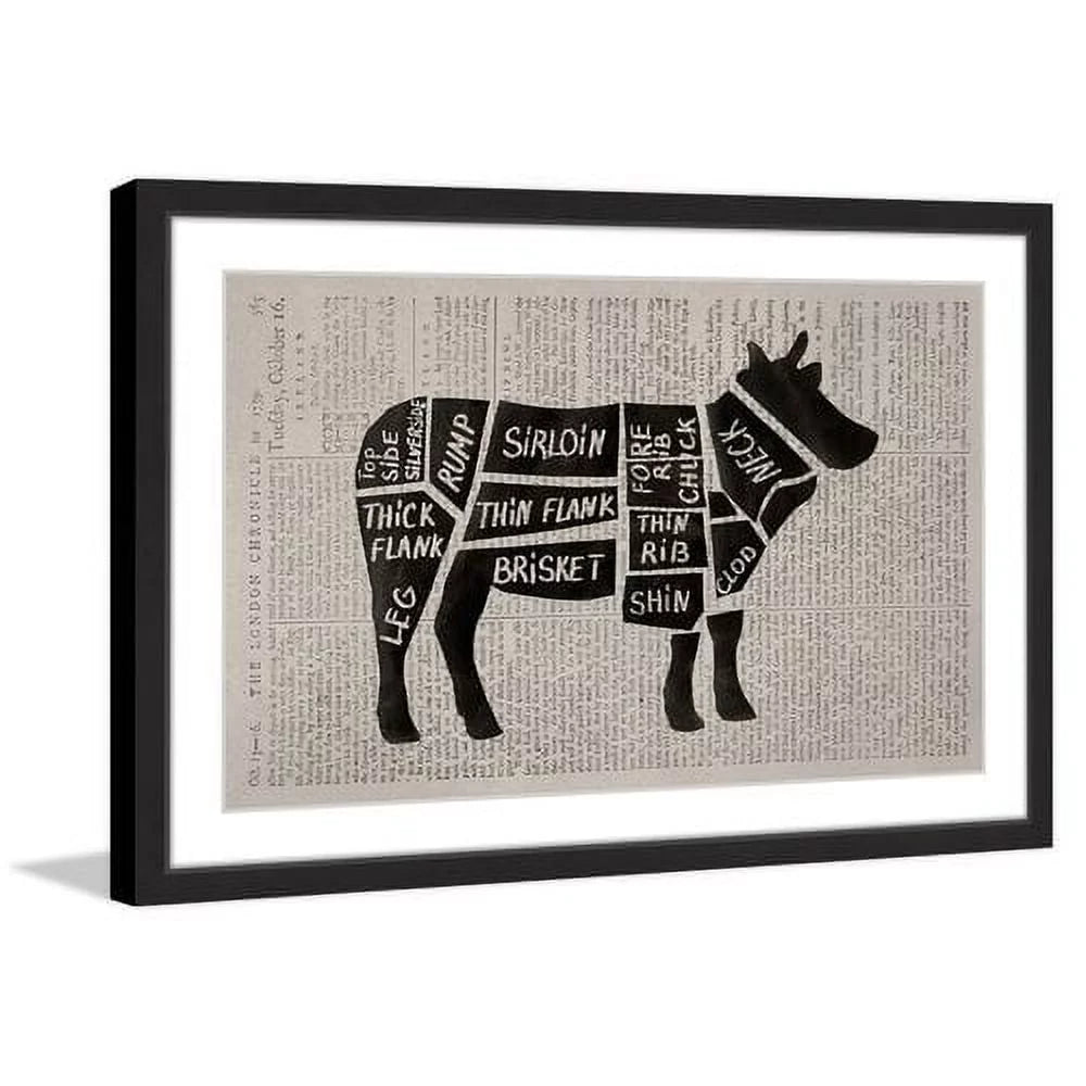 Framed Painting Print L688
