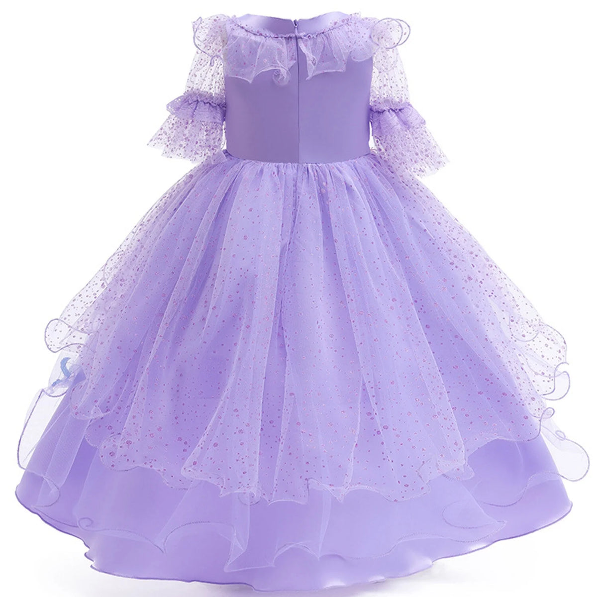 Girls Cosplay Princess Dress With Headband R3409
