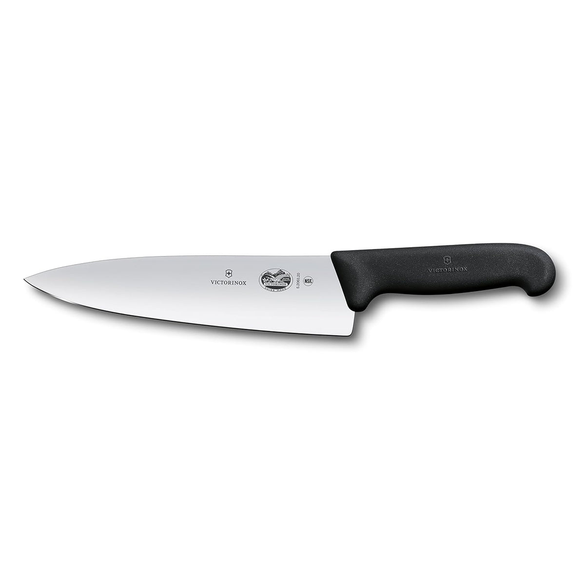 Black 8 in Straight Chef's Knife Q7208