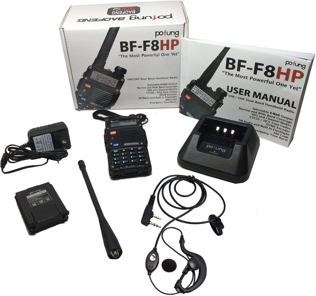 8-Watt Dual Band Two-Way Radio with Large Battery R46259