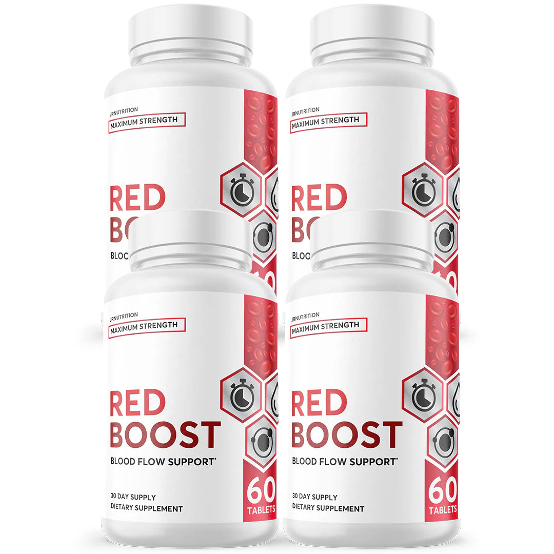 Blood Flow Support Dietary Supplement 60 Capsules 4 Pack W712