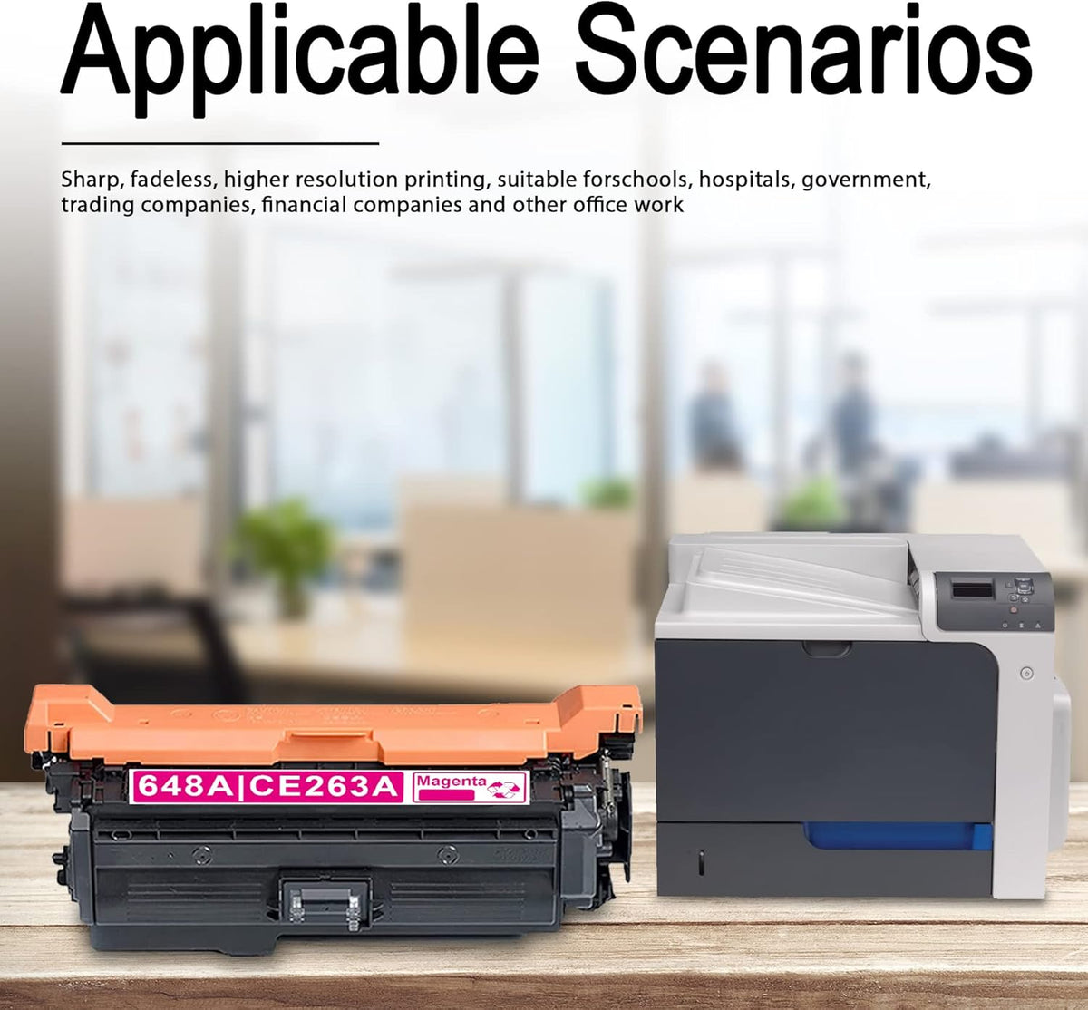Magenta Remanufactured Toner Cartridge 2 Pack J6802
