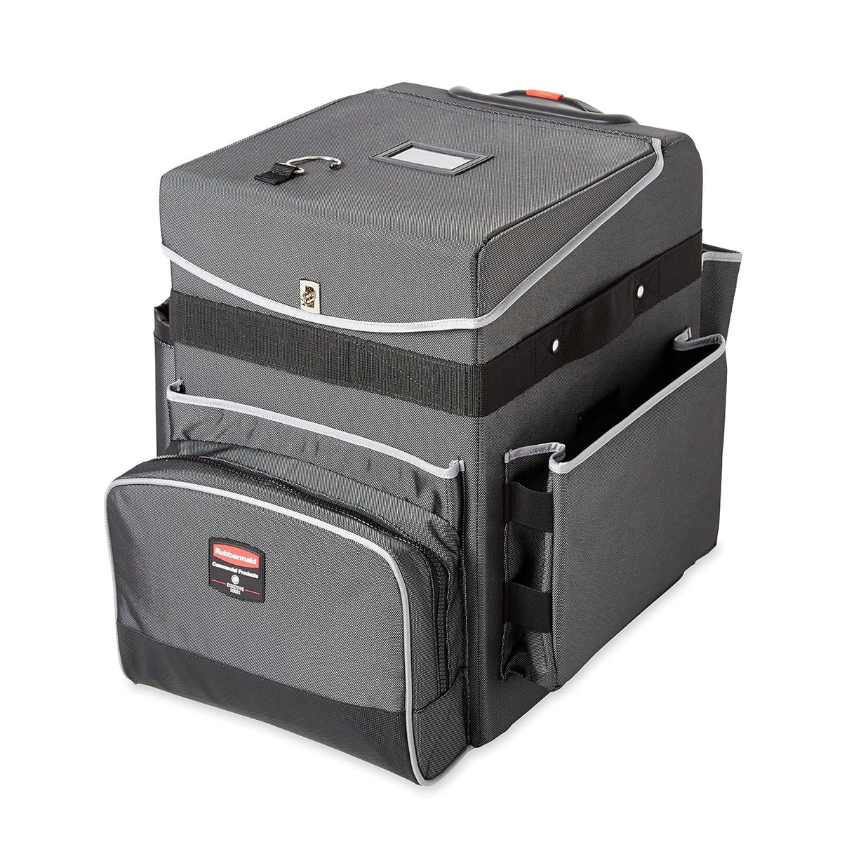Executive Janitorial Housekeeping Quick Cart, Medium, Dark Gray M1627