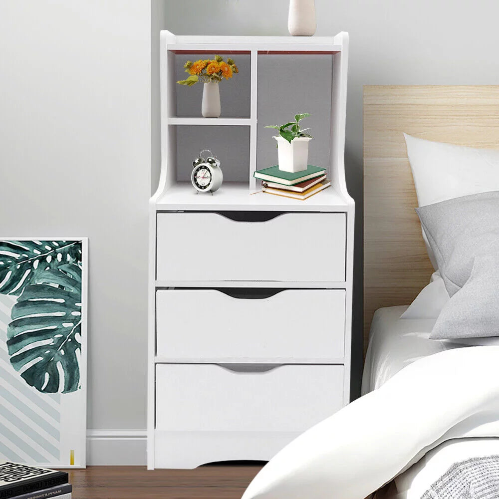 Modern 3 Drawer Nightstand M52661