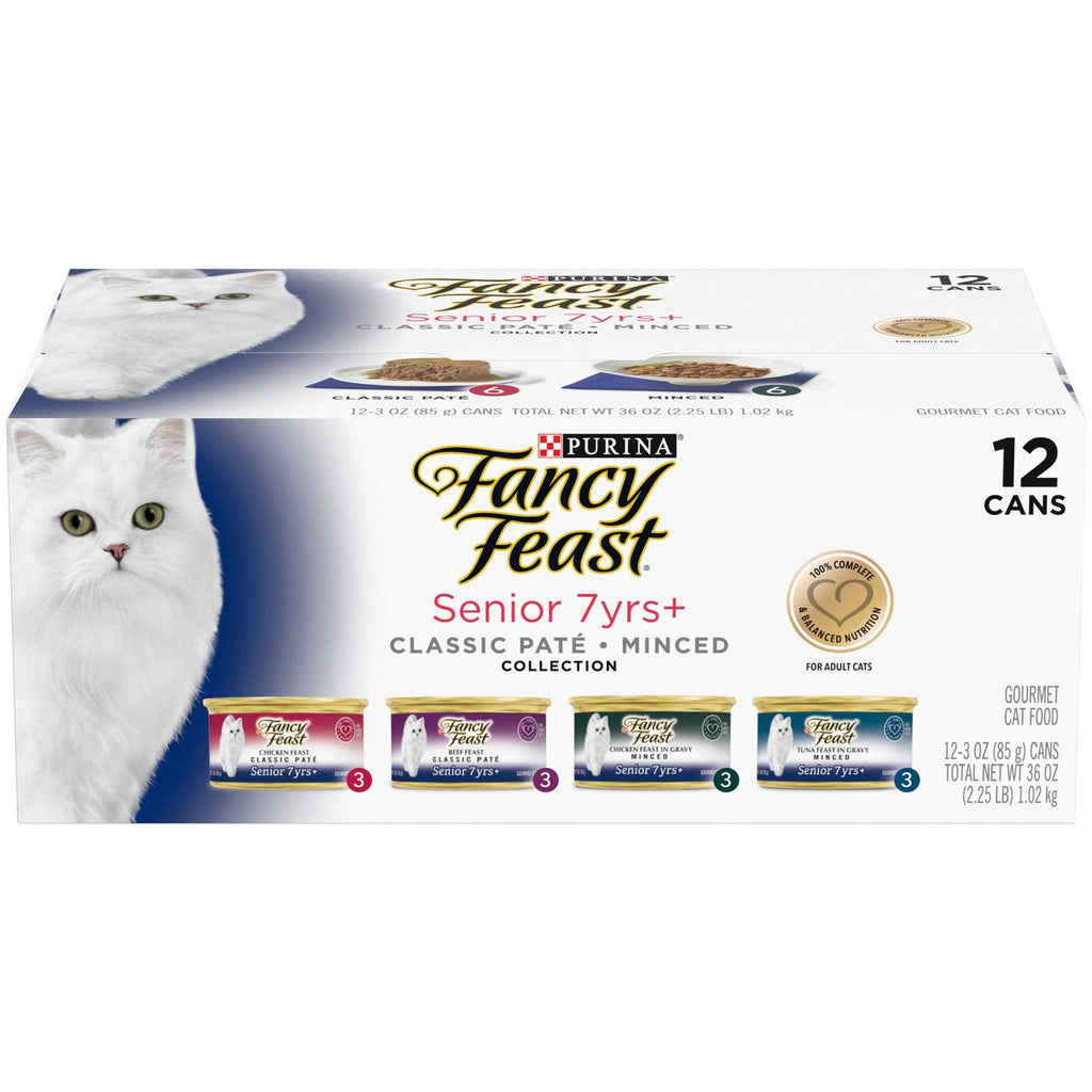 High Protein Senior Wet Cat Food Variety Pack N692627