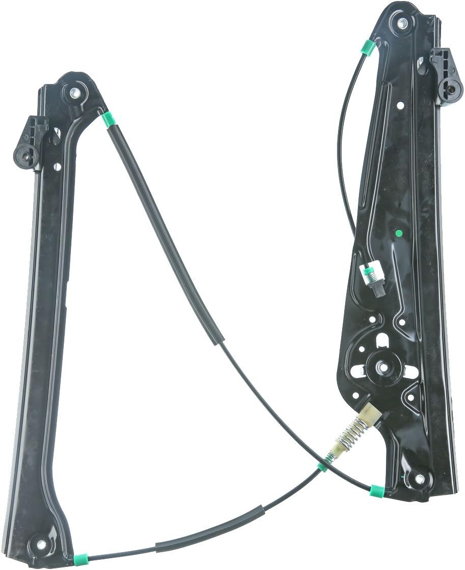 Power Window Regulator without Motor Front Right Passenger Side Pack of 2 W824362