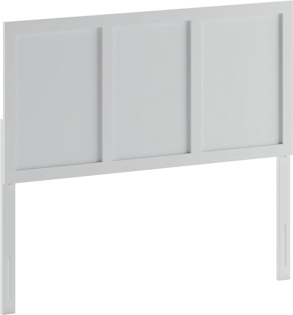 White Wooden Adjustable Headboard Z8025