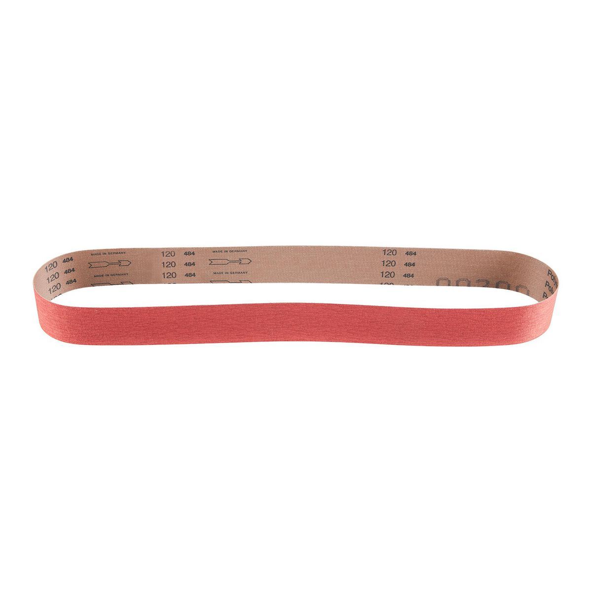 2 in. x 48 in. 120-Grit Ceramic Alumina Sanding Belts 2-Pack E689