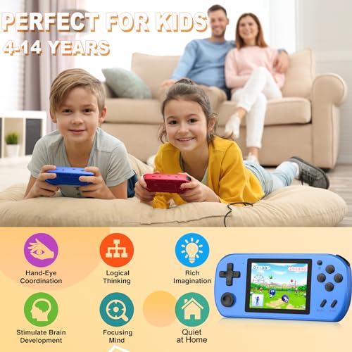 Handheld Retro Video Game System with 270 Games, Black P947880