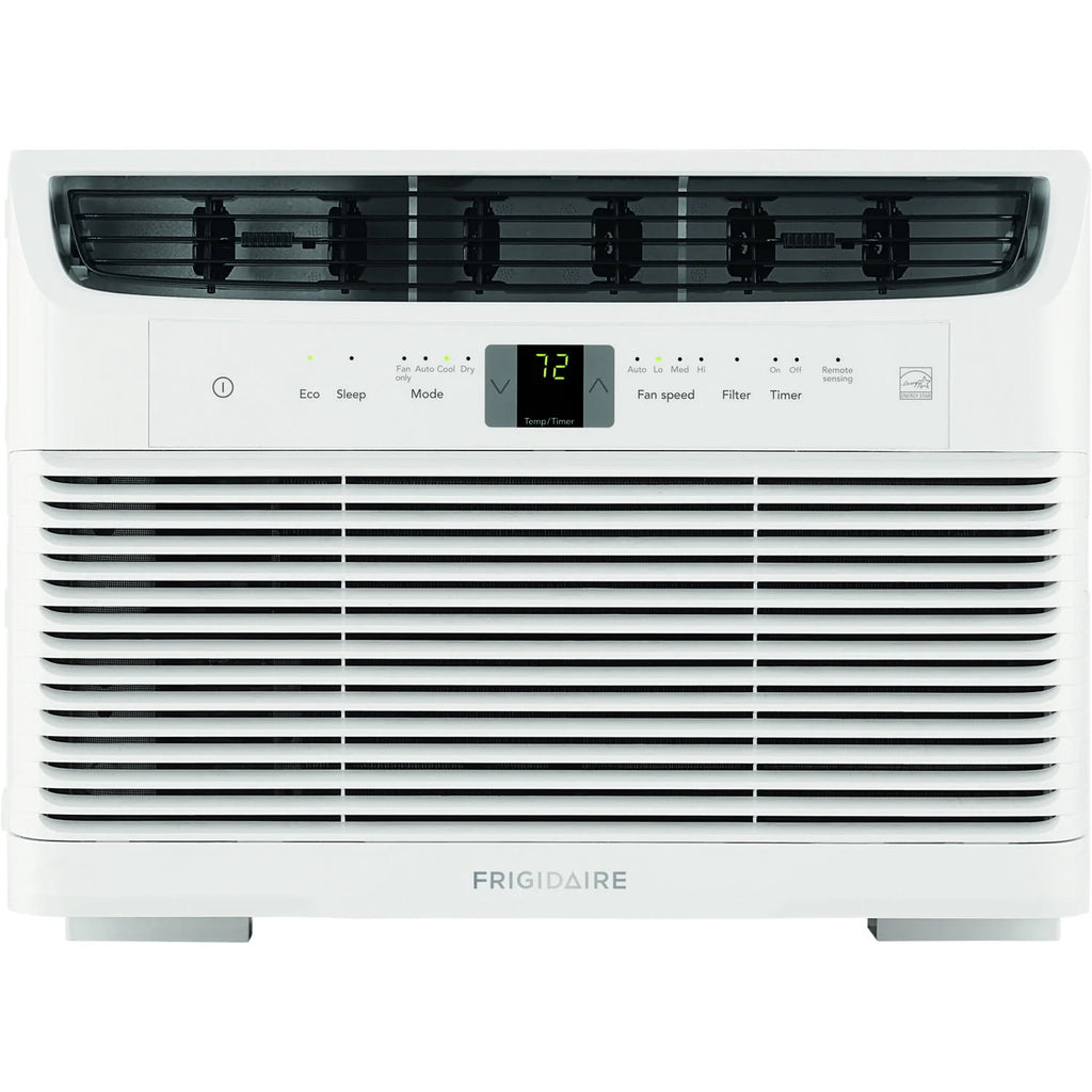 5,000 BTU Window-Mounted Air Conditioner with Remote Control, White Y658028