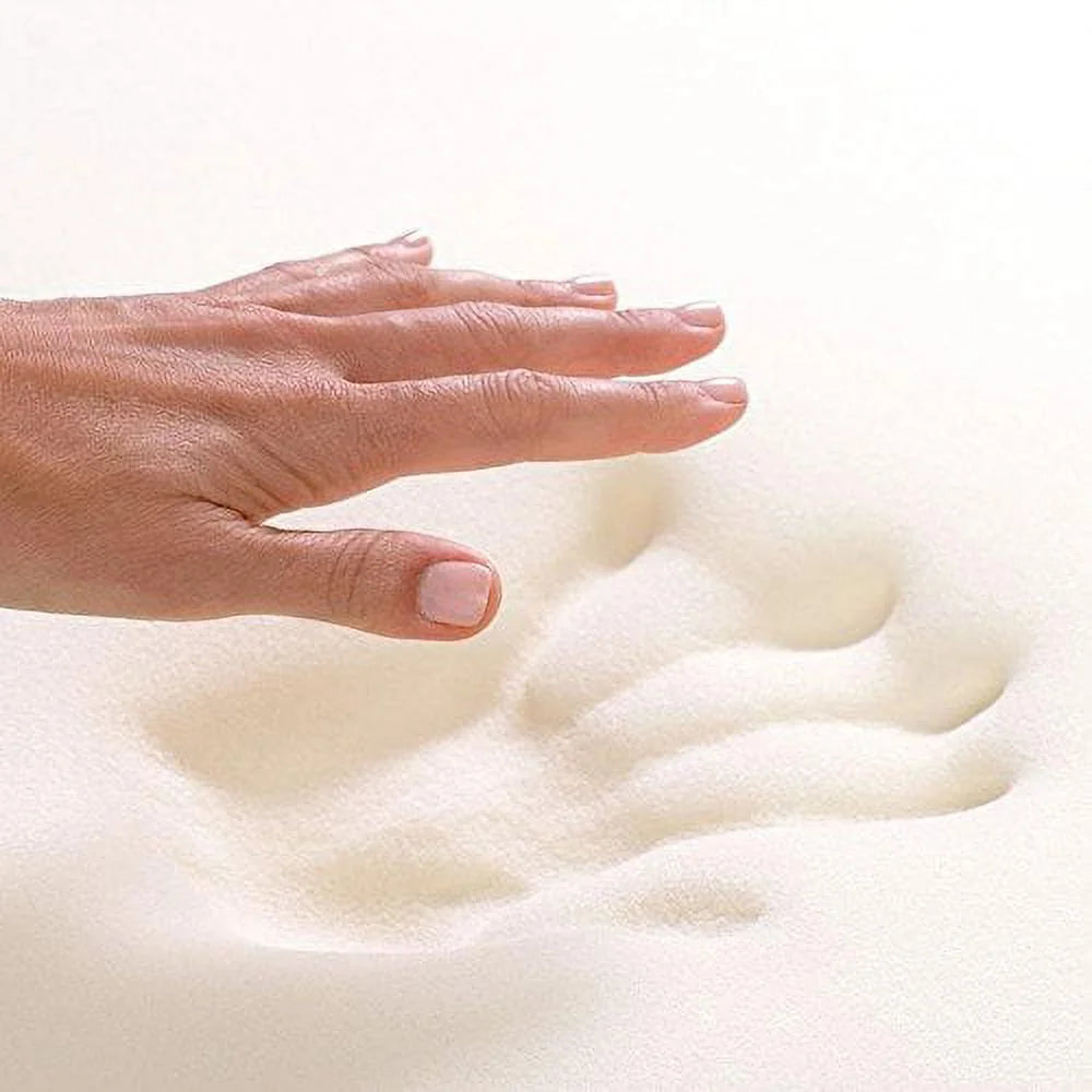 Visco Memory Foam Square Sheet 4"Hx22W"x22L" 2.5 lb Regular Density S8406