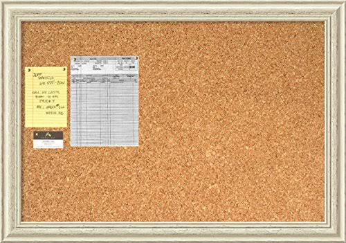 Country Whitewash Framed Cork Board H260284
