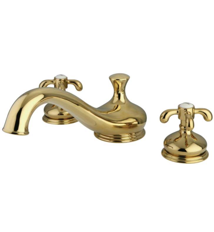French Country Roman Tub Filler Satin Nickel V987253
