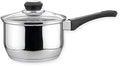 3QT Stainless Steel Saucepan with Glass Cover O2512