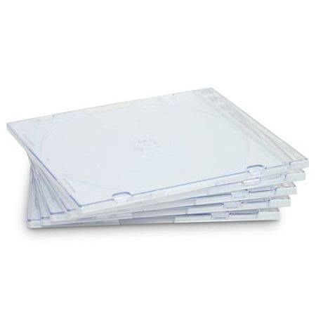 200 Slim Clear CD Jewel Cases F1057