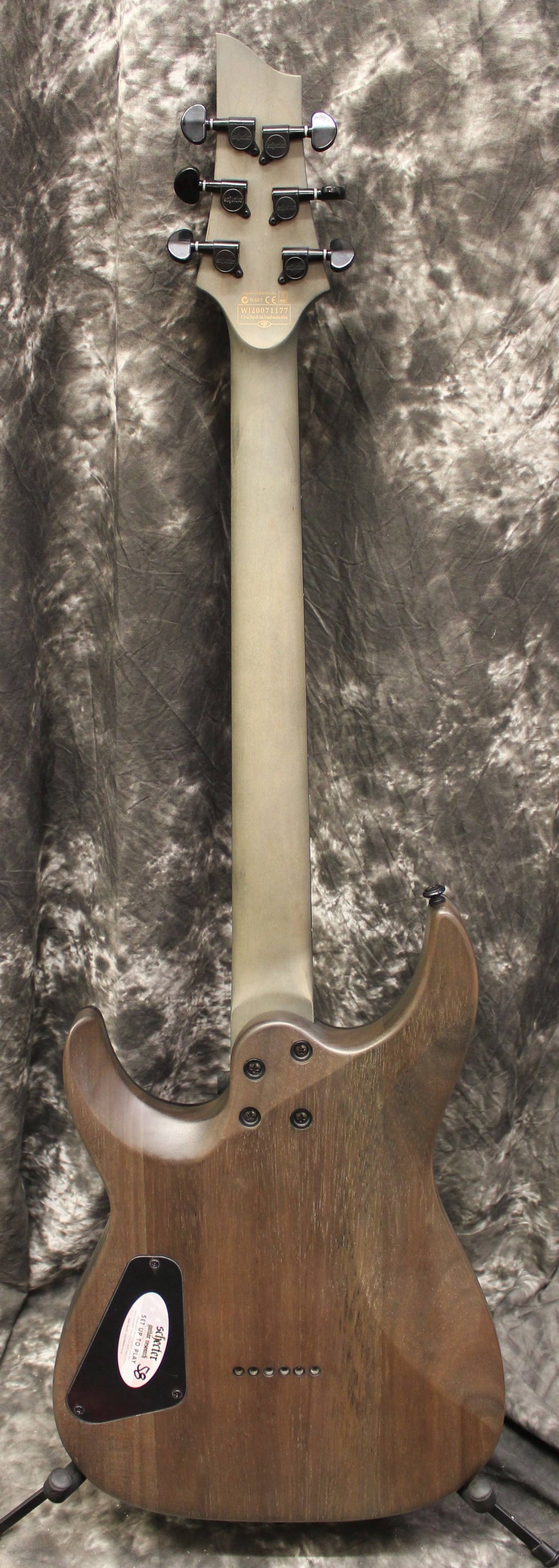 Charcoal Finish Rosewood Fretboard Electric Guitar E152318