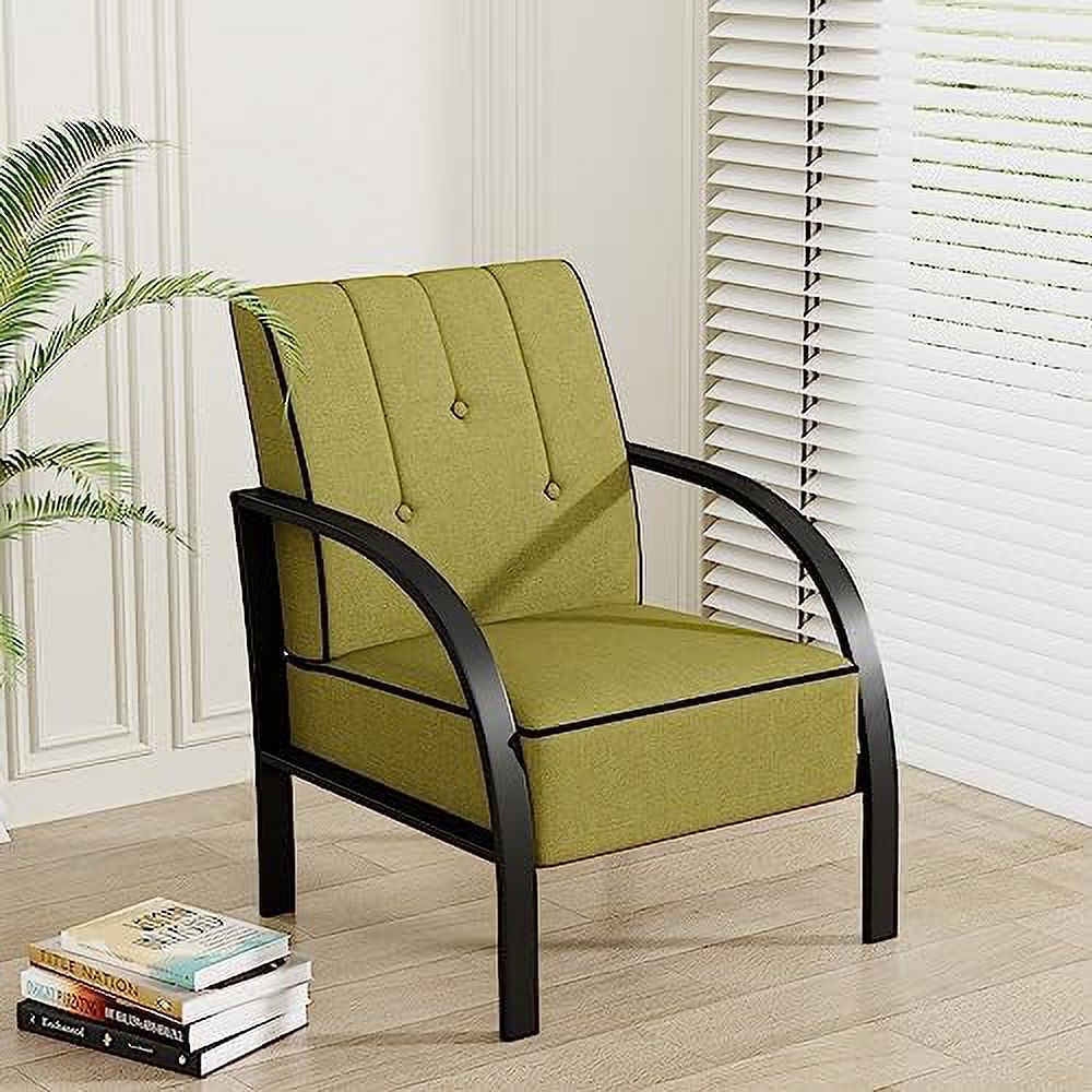 Green Upholstered Accent Chair A410