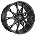 Matte Black 22x9 5x112 ET38 Rims K2064