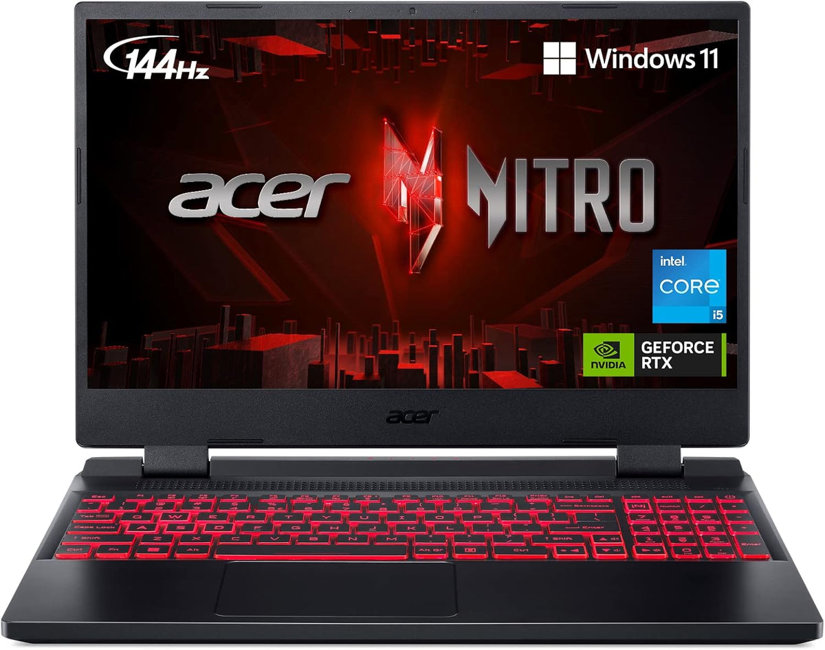 Gaming Laptop with Core i5-12500H, NVIDIA GeForce RTX 3050, 24 Inch Computer Monitor Full HD 1920 x 1080p VA Display 75Hz 3000:1 Contrast Ratio I879700