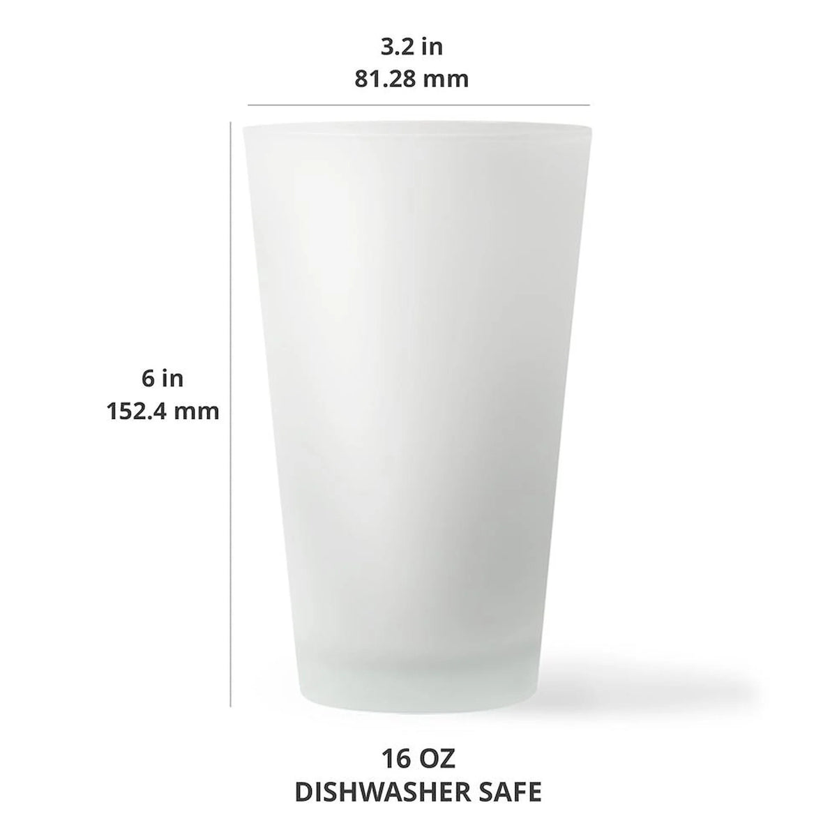 16 oz Pint Drinking Glass W4802