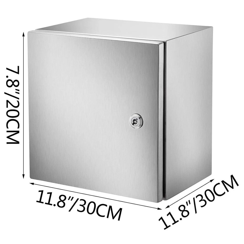 12 x 12 x 8'' NEMA 4X Steel Electrical Enclosure P203