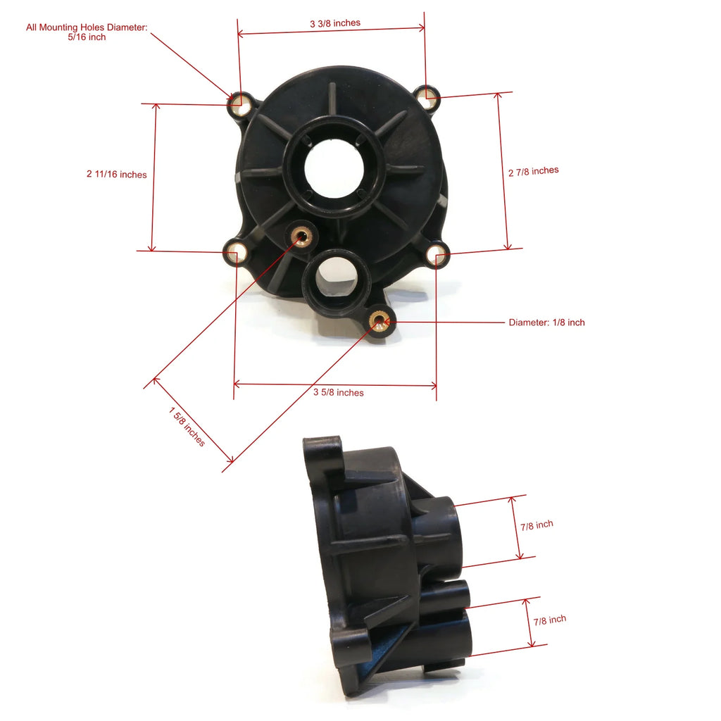 Water Pump Impeller Kit For 1995 Evinrude 150 HP Outboard X639
