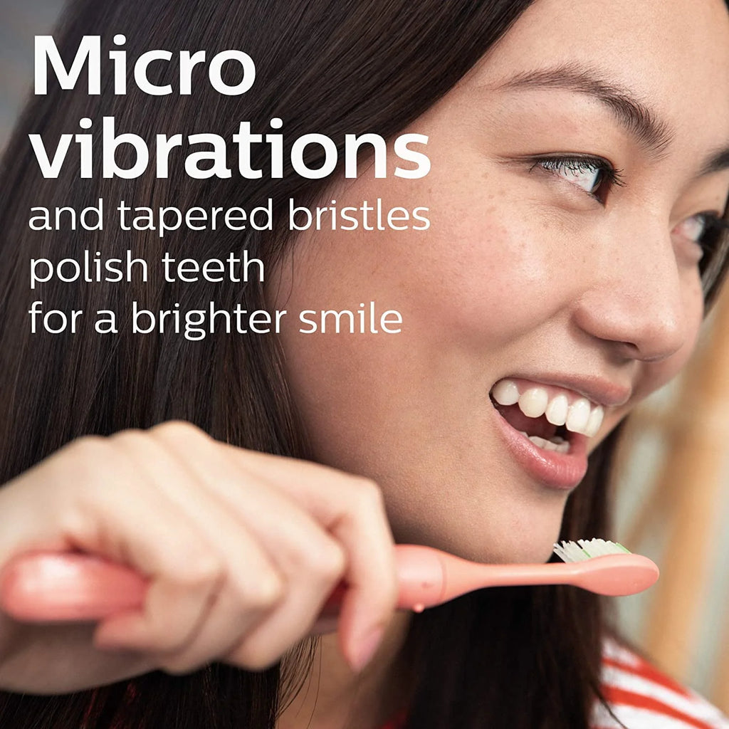 Coral Battery Toothbrush with Brush Heads D9709