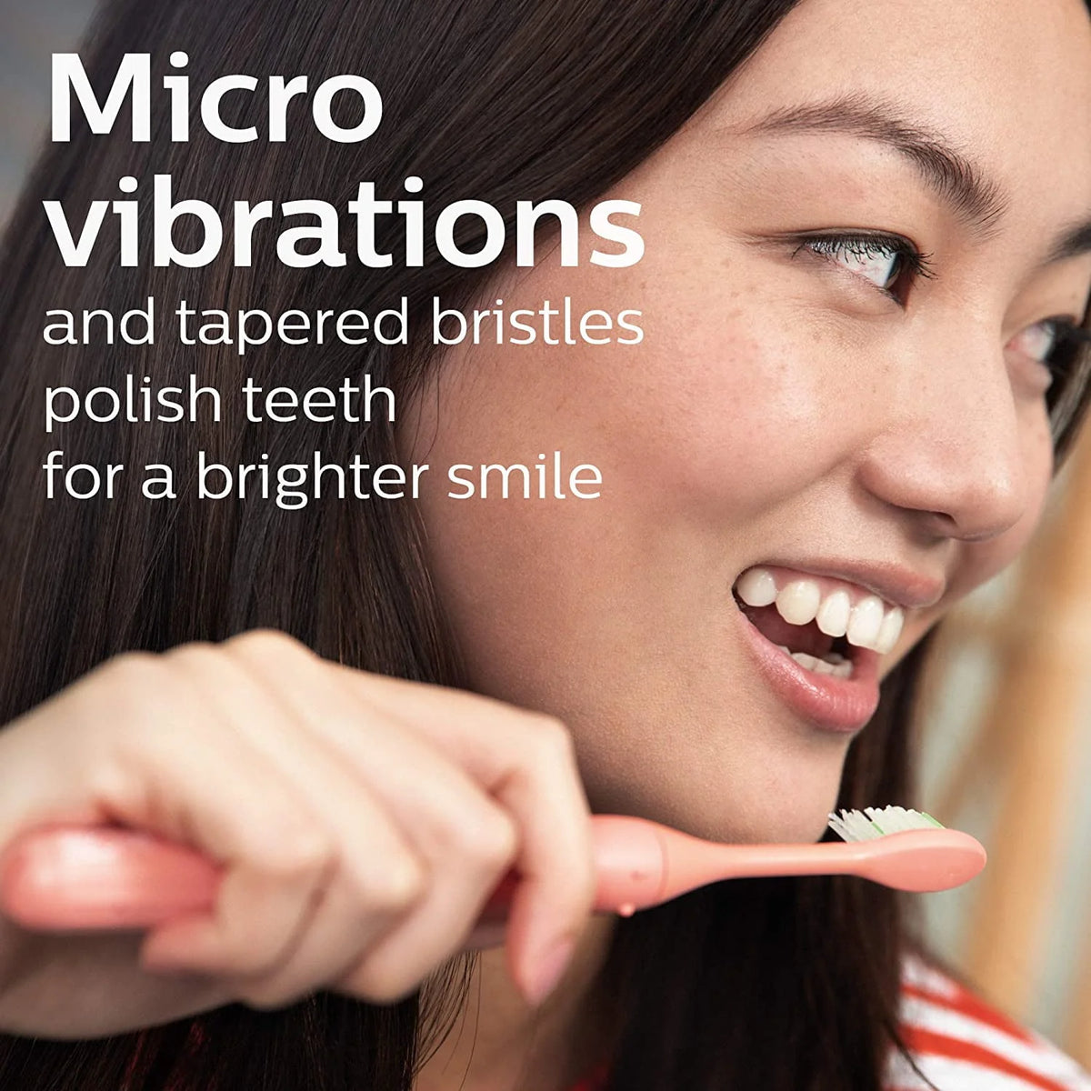 Coral Battery Toothbrush with Brush Heads D9709