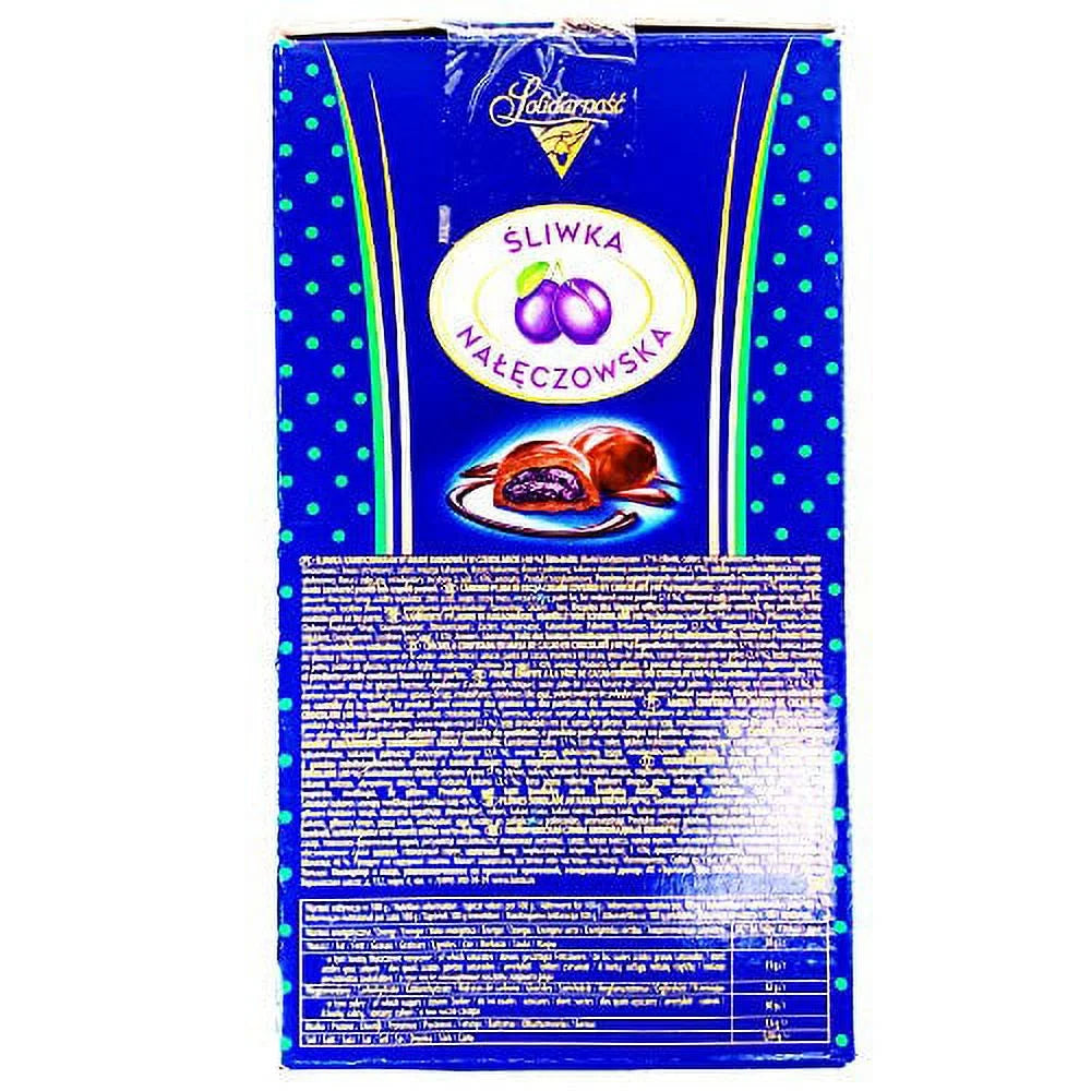 Candied Plums With Cocoa Cream And Chocolate 3 Kg K951