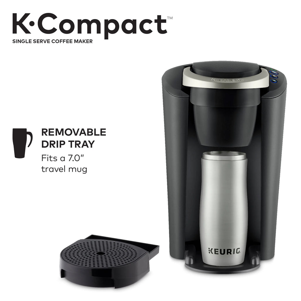Black Single-Serve K-Cup Pod Coffee Maker O671